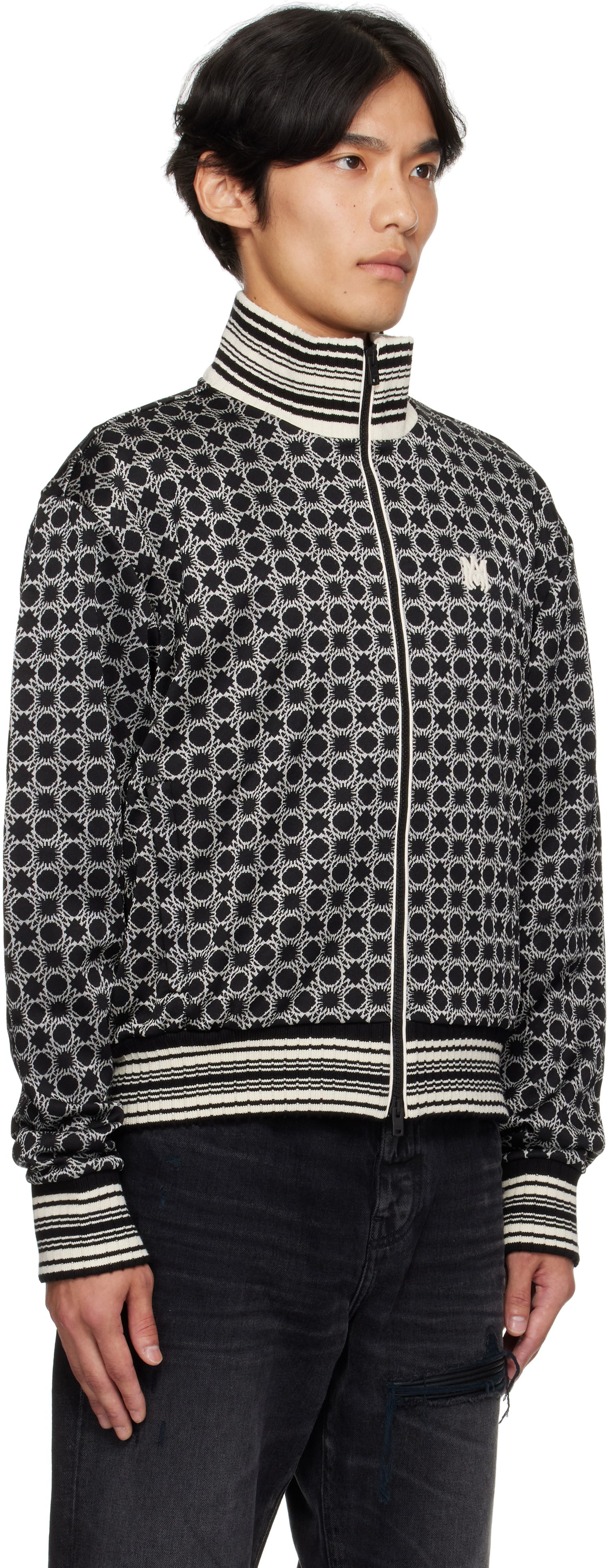 Takki AMIRI AMIRI MA Quad Track Jacket Musta | AMOUTJ1010, 1