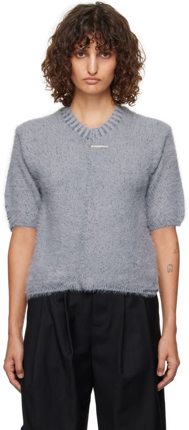 Villapaita ADER ERROR Knit Cardigan Harmaa | BN01FWKT0702GR, 0