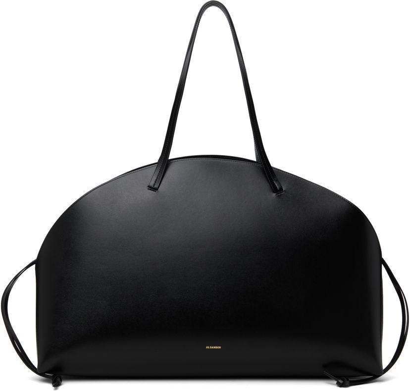 Kangaskassi Jil Sander Jil Sander Curve Large Shoulder Bag Musta | J07ZH0053_P7100