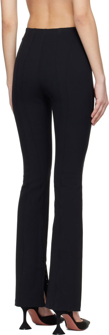 Housut GUIZIO Guizio Aurora Hook-Front Flare Trousers Musta | F23207W015, 2