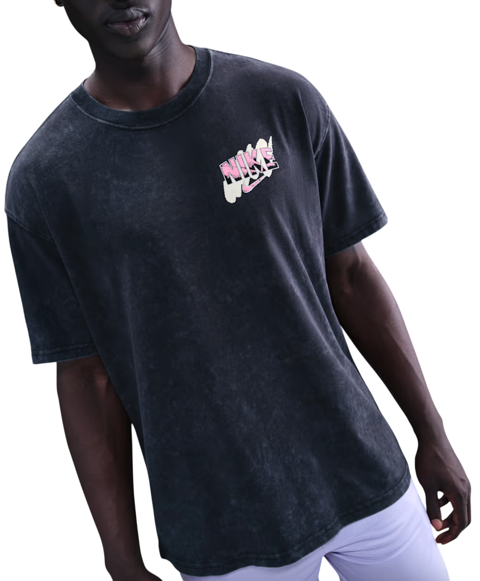 T-paita Nike M90 DANN Graphic Washed T-Shirt Musta | hv1768-010, 0