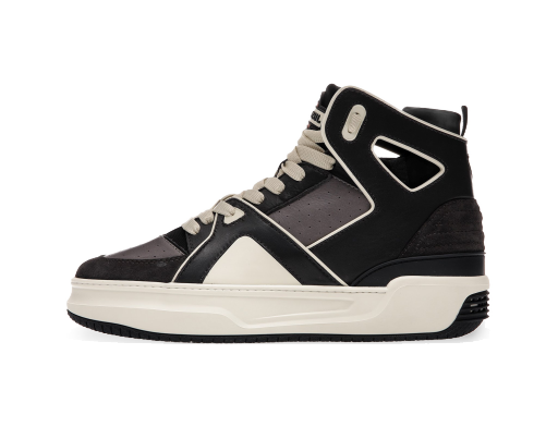 Tennarit ja kengät Just Don Basketball Courtside Hi Black Musta | 31JUSQ01 218550 BGB