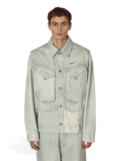 Takki Objects IV Life Denim Jacket Vihreä | 001-201-01-0422 PATGRN