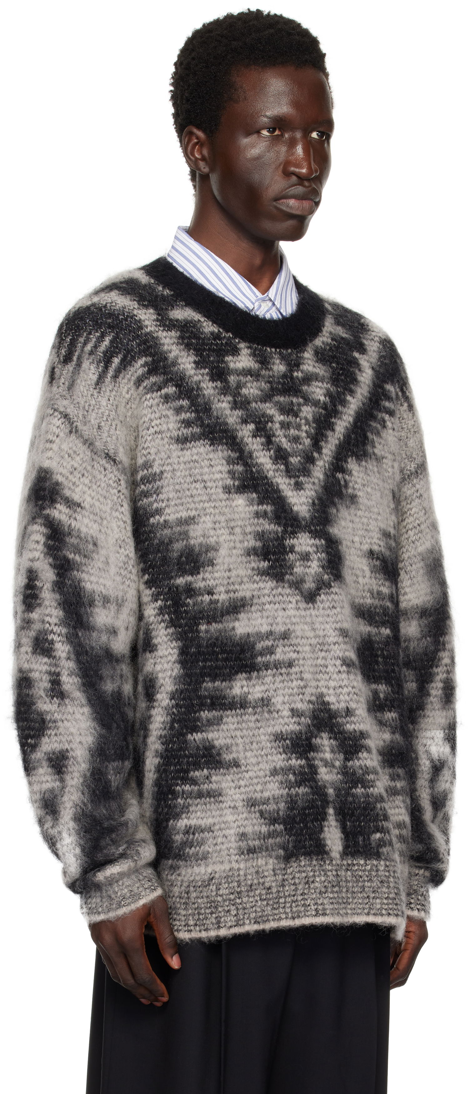 Villapaita ISABEL MARANT Isabel Marant Fabo Knitted Sweater Harmaa | 25PPU0653HA-C1L05H, 1
