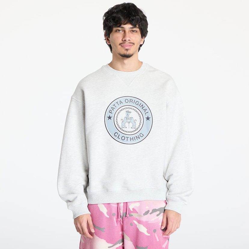Huppari Patta Patta Marina Crewneck Sweater Harmaa | POC-SS25-2050-315-0004-087