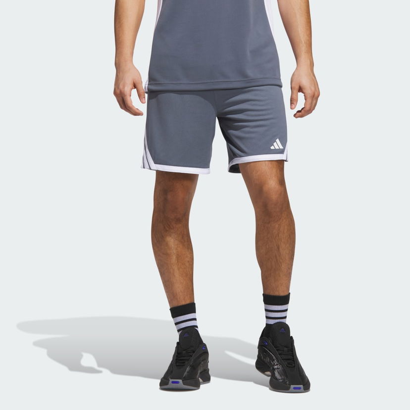 Shortsit adidas Performance 3G Speed Reversible Basketball Shorts Harmaa | JM5103