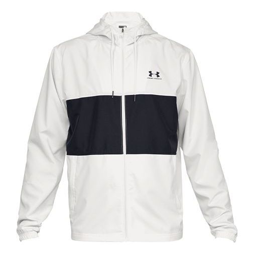Tuulitakki Under Armour Sportstyle Wind Jacket Valkoinen | 1329297-112
