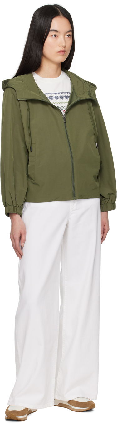 Tuulitakki Max Mara Weekend Max Mara Elis Hooded Jacket Vihreä | 2515021061600, 3