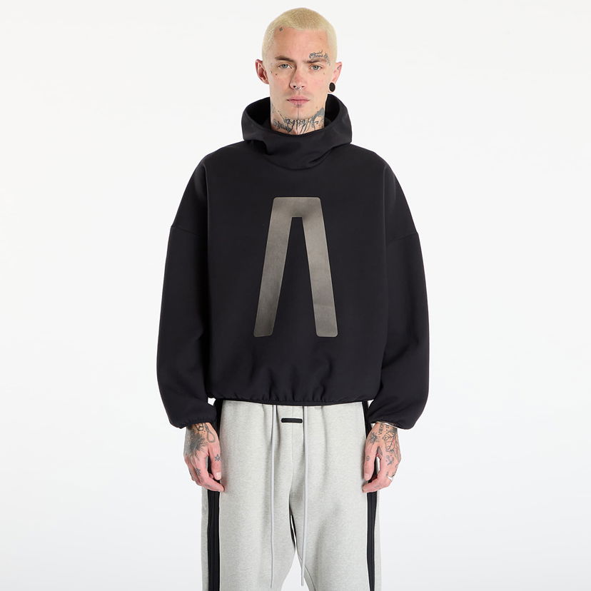 Huppari adidas Originals Fear Of God Athletics Suede Fleece Hoodie Musta | KA4568