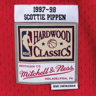Jersey Mitchell & Ness Chicago Bulls Scottie Pippen Swingman Jersey Punainen | SMJYGS18153-CBUSCAR97SPI, 3