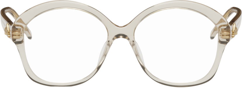 Aurinkolasit Loewe Round Glasses Beige | LW50043I@55057 192337108792