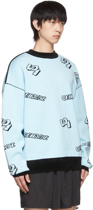 Villapaita We11done We11done Reversible Sweater Sininen | WD-KT1-22-629-U-SK, 1