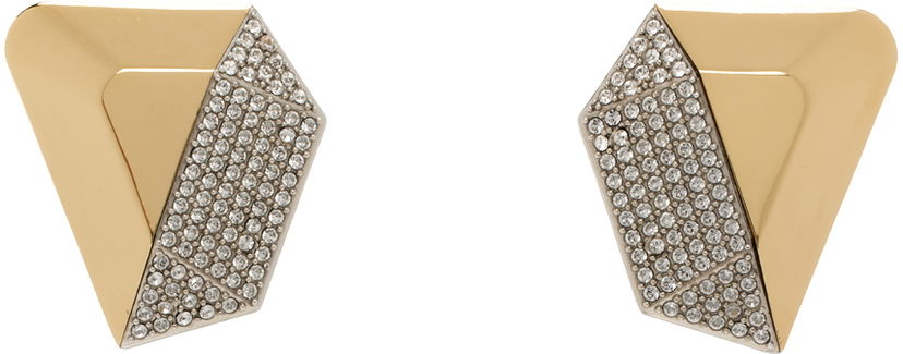 Korvakorut Amina Muaddi Giselle Crystal Earrings Metallinen | GISELE EARRING