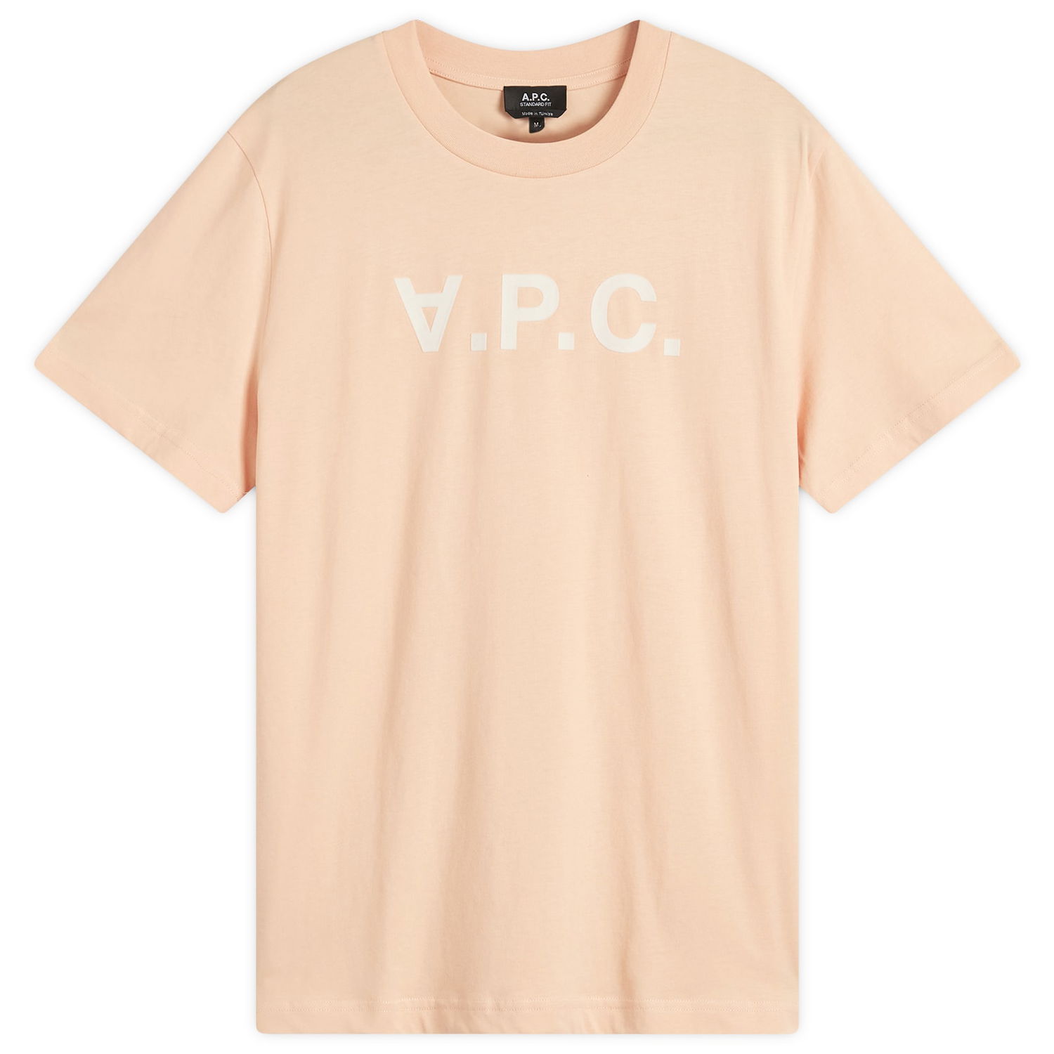 T-paita A.P.C. Men's VPC Logo T-Shirt Size Small Vaaleanpunainen | COHBM-M26384-ELB, 0