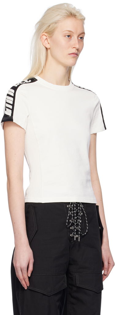 T-paita Dion Lee Dion Lee Slim T-Shirt Musta | C3162PS24, 4