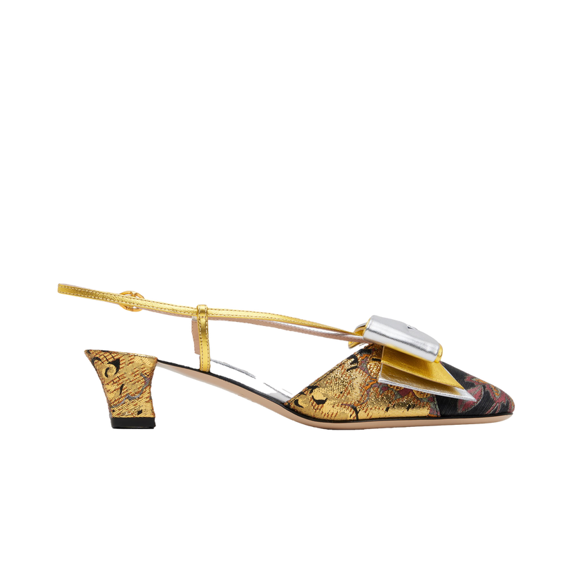 Tennarit ja kengät Valentino Valentino Garavani Bowow Slingback Heels Monivärinen | 6W2S0LB6QRU
