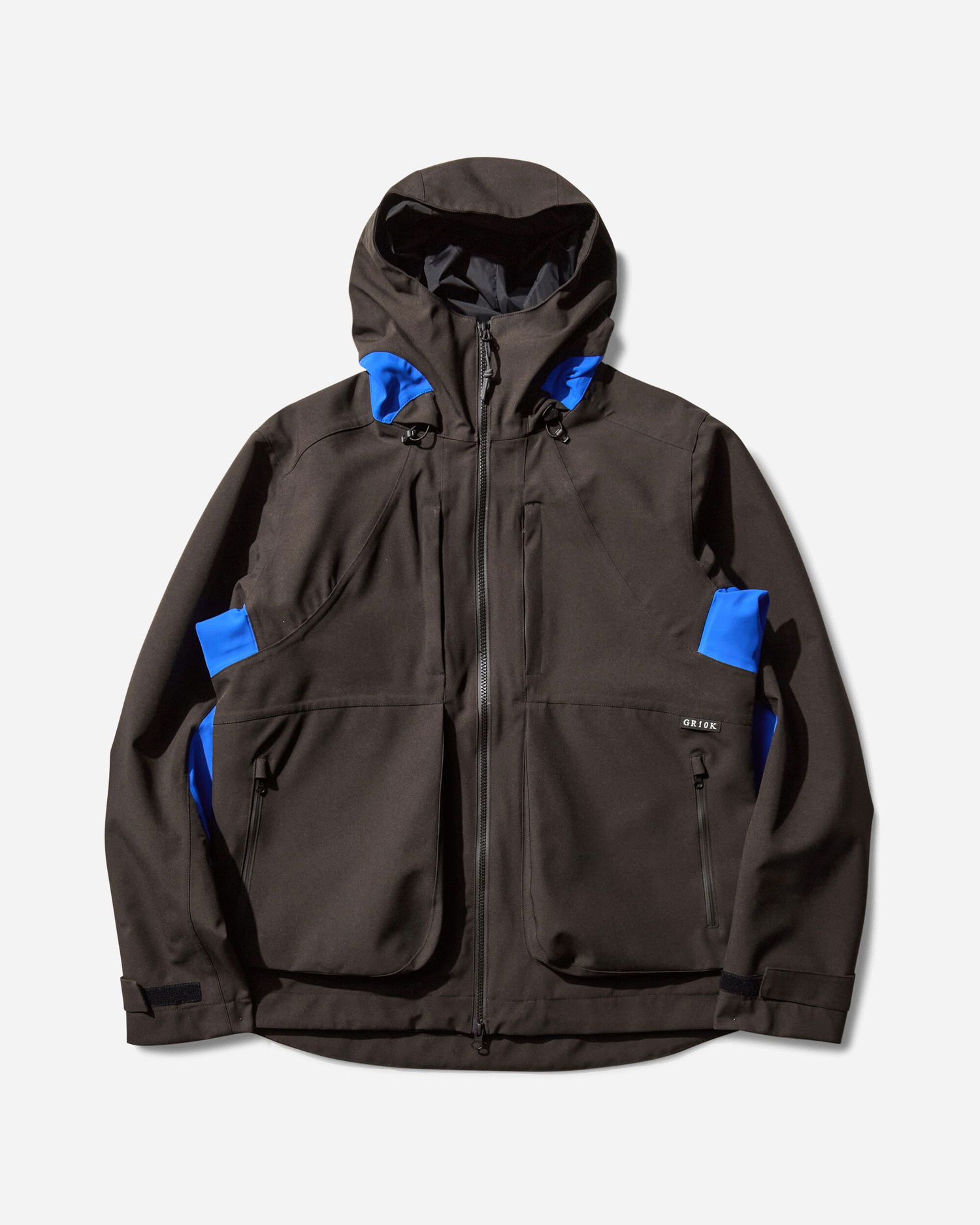 Tuulitakki GR10K Skeleton Shell II Hoodie Musta | CG031190AC05 05, 1