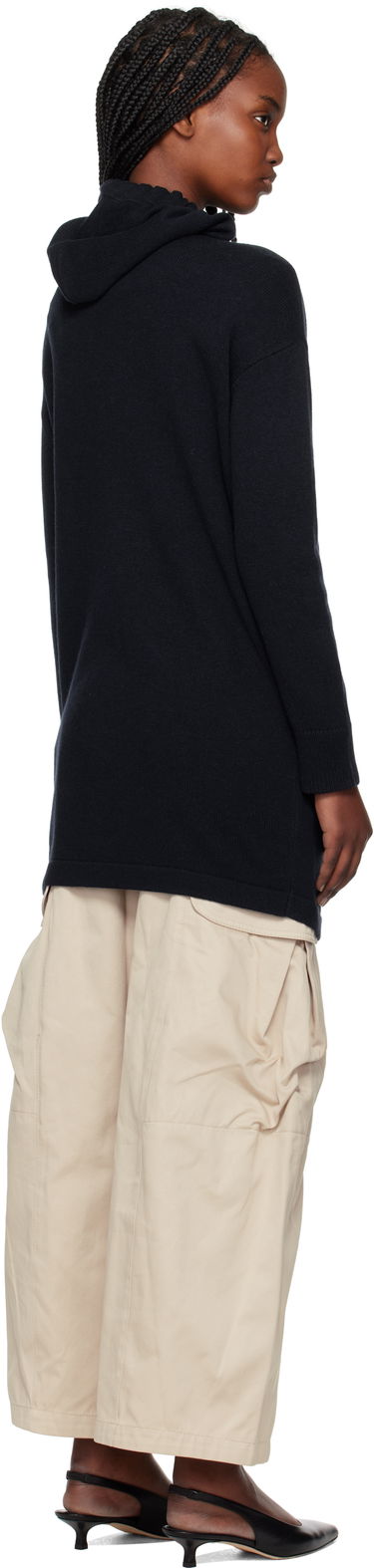 Huppari Max Mara Max Mara Fiaba Hoodie Dress Tummansininen | 2519321011600, 2