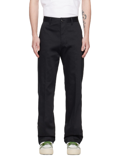 Housut AMI Alex Fit Trousers Musta | HTR005.CO0009