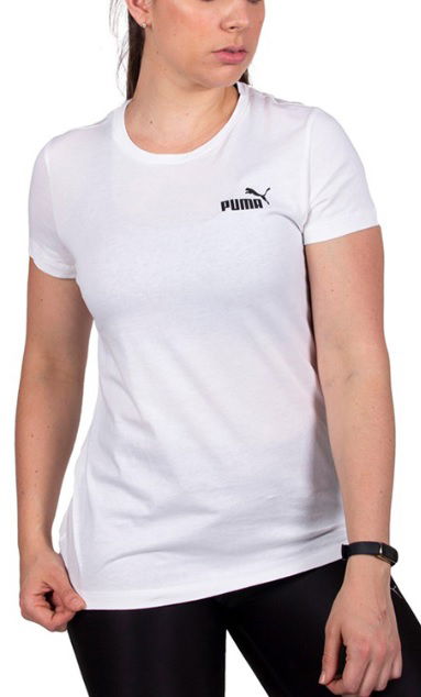 T-paita Puma T-Shirt Small Logo Valkoinen | 586776-02
