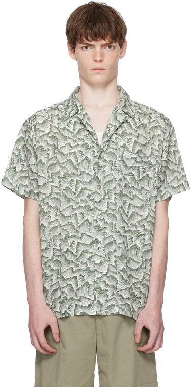 Paita A.P.C. A.P.C. Roy Print Camp Collar Shirt Vihreä | VIALX-H12608, 0