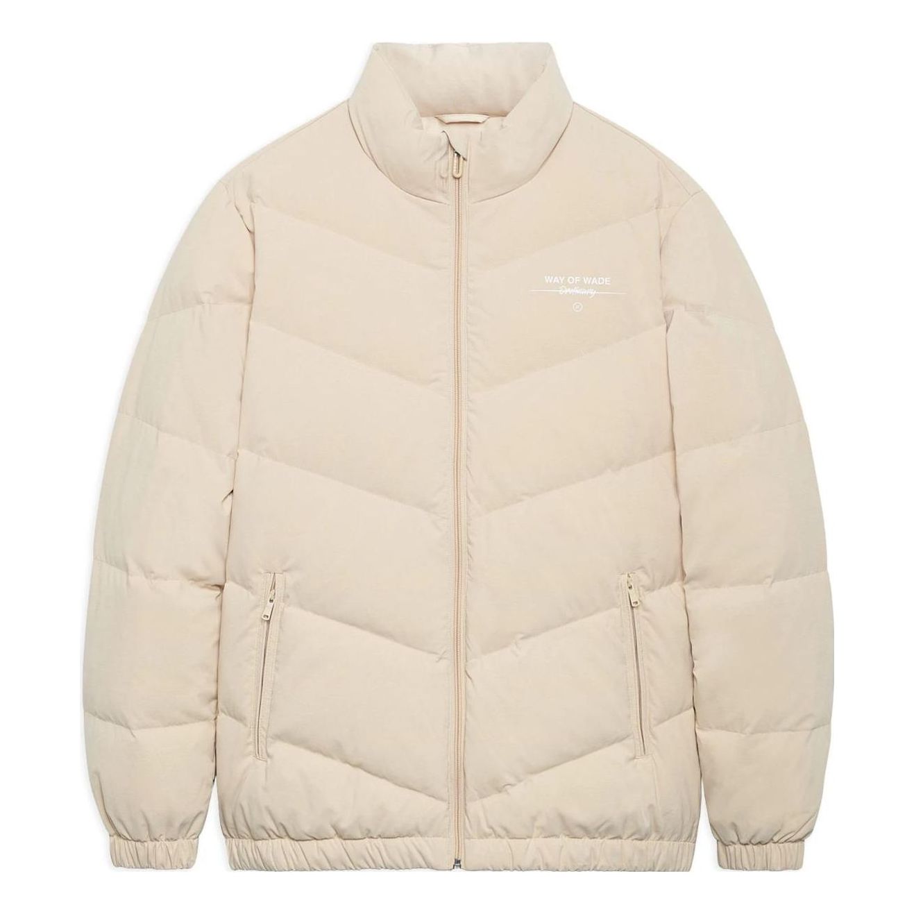 Puffer takki Li-Ning Wade Graphic Down Jacket Beige | AYMS143-4, 0