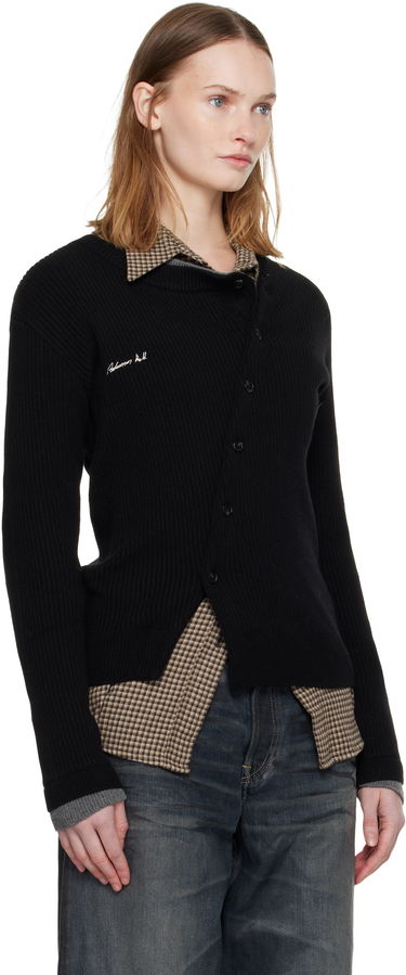 Villapaita Andersson Bell Button Slim Knit Cardigan Musta | atb1383w, 1