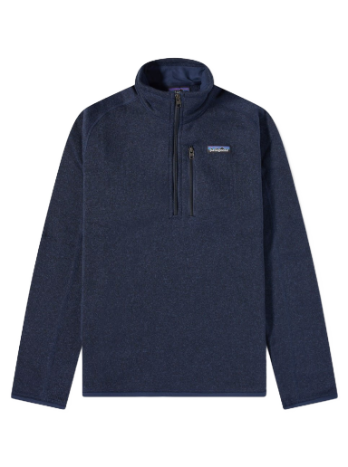 Huppari Patagonia Better Sweater 1/4 Zip Tummansininen | 25523-NENA
