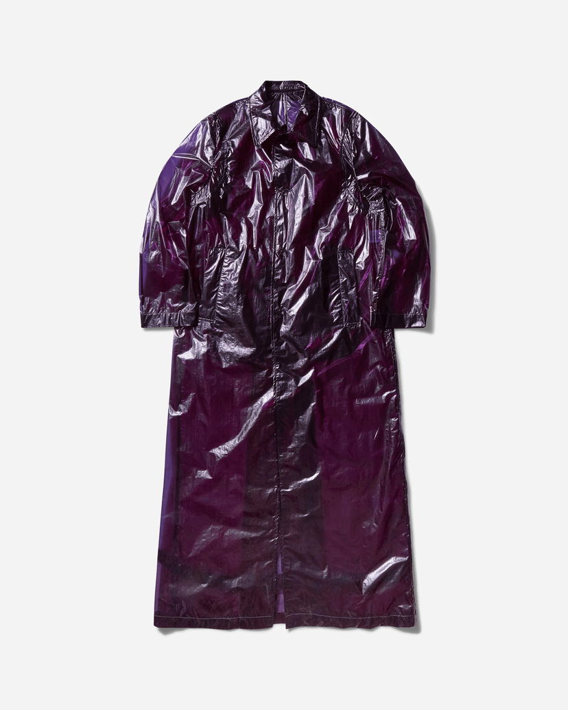 Trenssitakki Dries Van Noten Loose Fit Mac Violetti | 251-020214-1258 401