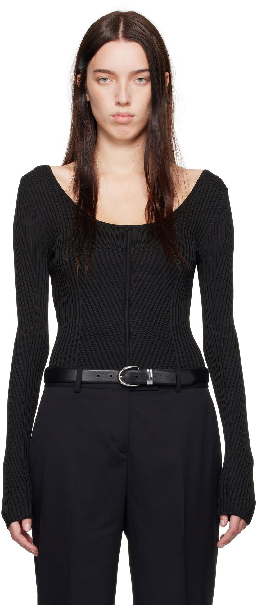 Tankkitoppi CALVIN KLEIN Rib Top Musta | 81WL393-Q9G