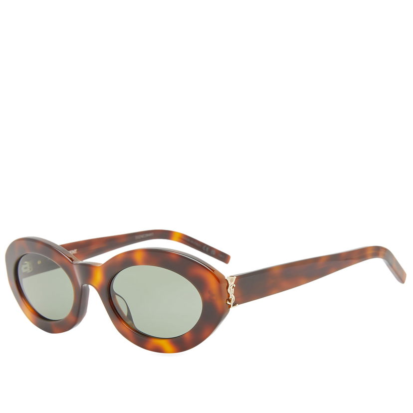Aurinkolasit Saint Laurent Saint Laurent SL M136 Oval Sunglasses Ruskea | 30015353002