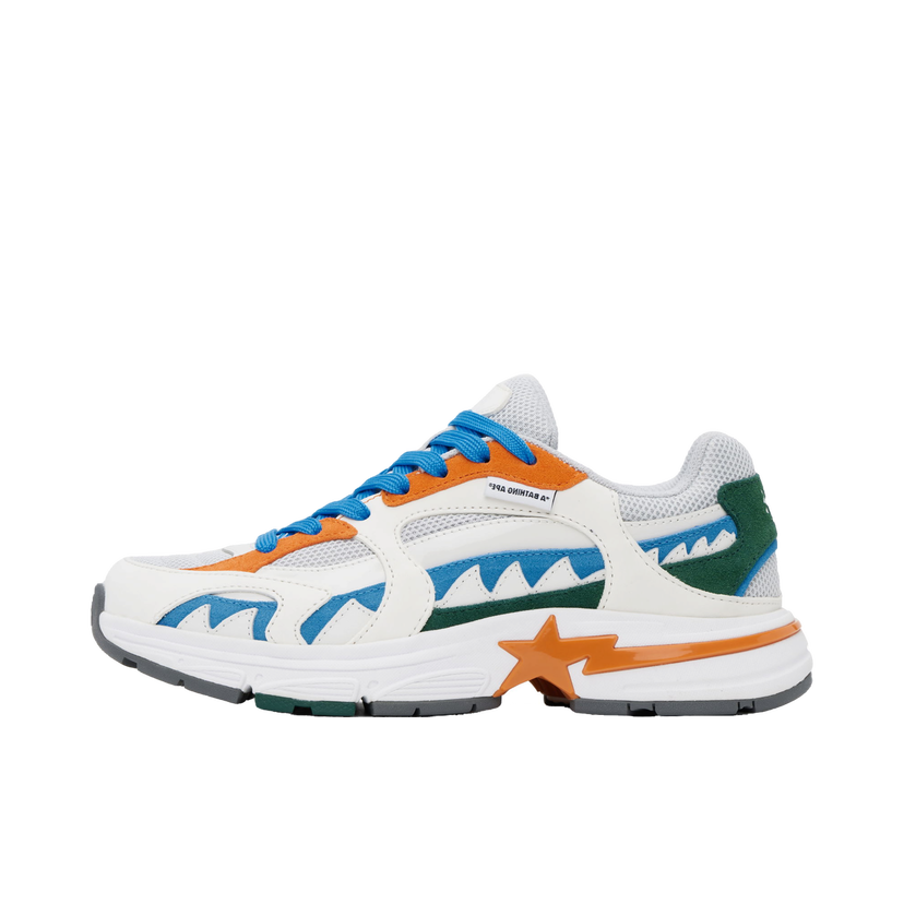 Tennarit ja kengät BAPE A Bathing Ape Shark STA M1 Valkoinen | 001FWK201303M