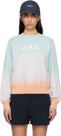 A.P.C. ASICS Edition Dip Dye Sweatshirt