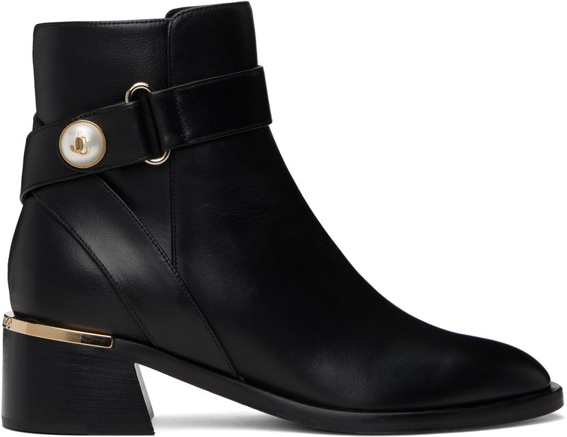 Kengänhoito Jimmy Choo Jimmy Choo Noor 45 Ankle Boots Musta | NOOR 45 SQM