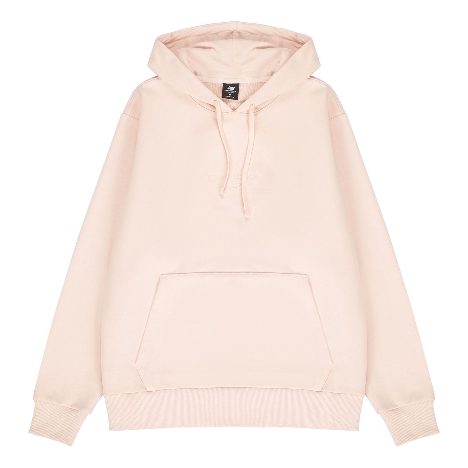 Huppari New Balance Solid Color Knit Hoodie Vaaleanpunainen | AMT21570-VRS, 0