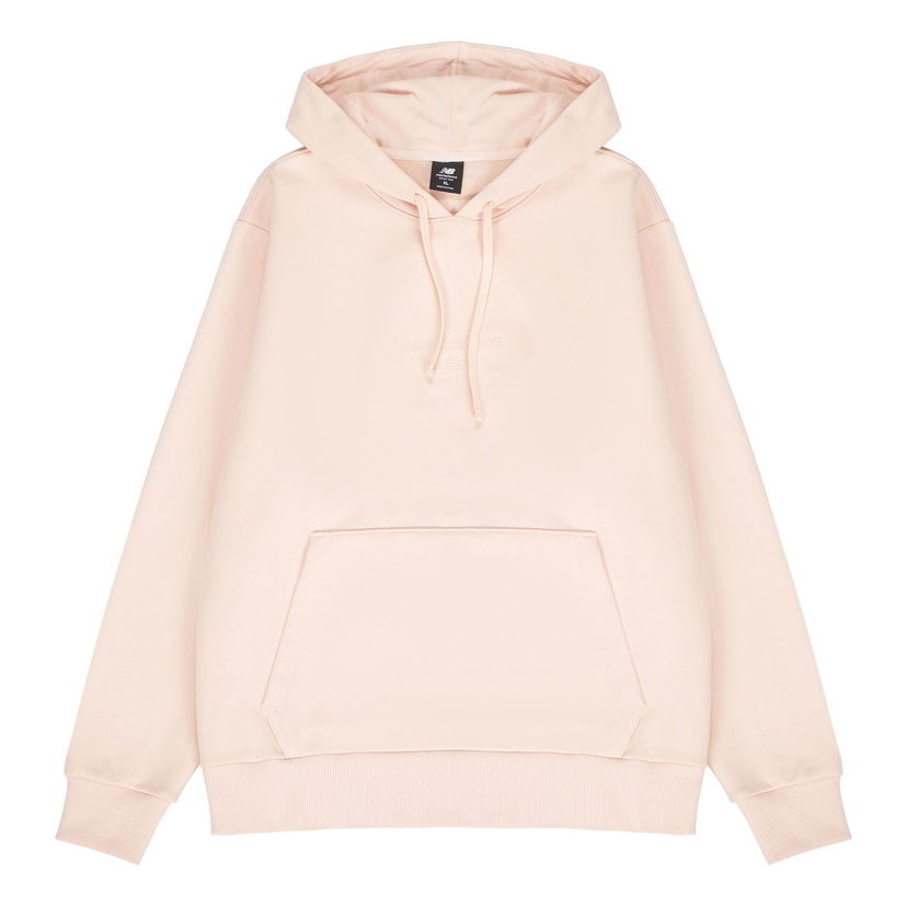 Huppari New Balance Solid Color Knit Hoodie Vaaleanpunainen | AMT21570-VRS
