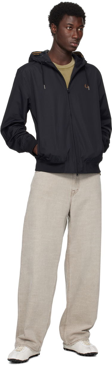 Takki Fred Perry Fred Perry 'The Hooded Brentham' Jacket Musta | J9040, 3