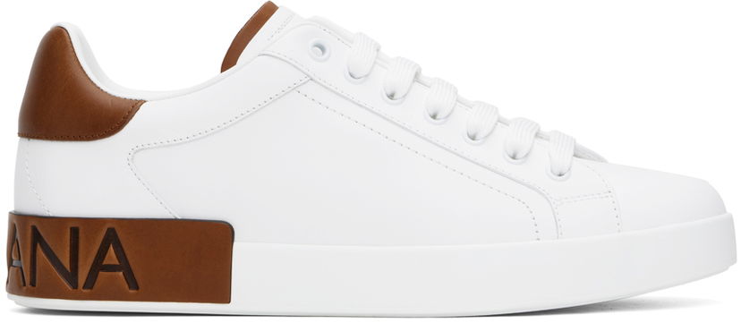 Tennarit ja kengät Dolce & Gabbana Dolce&Gabbana Portofino Calfskin Valkoinen | CS2278A9U73