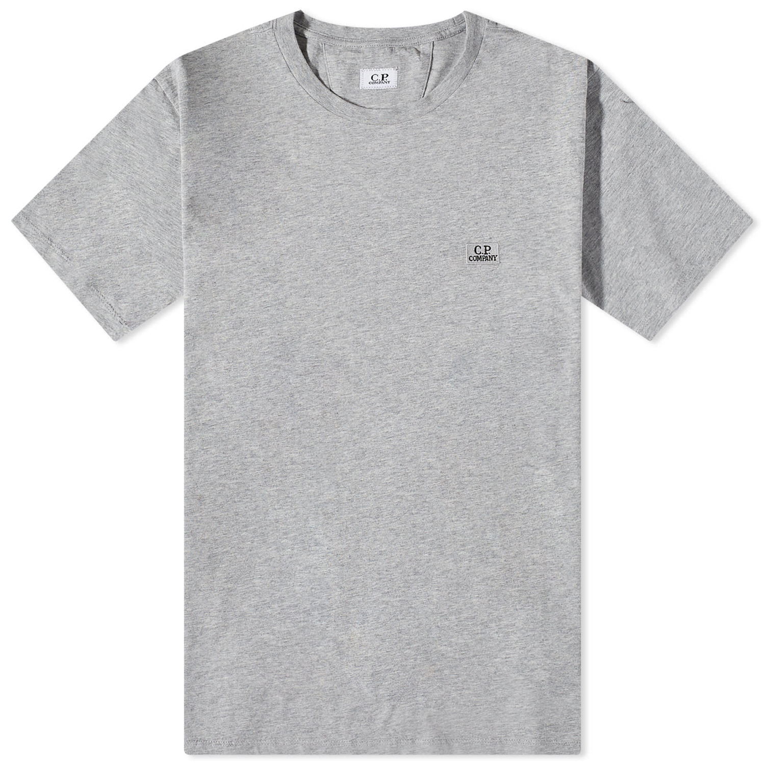 T-paita C.P. Company Patch Logo Tee Harmaa | 14CMTS068A-005100W-M93, 0
