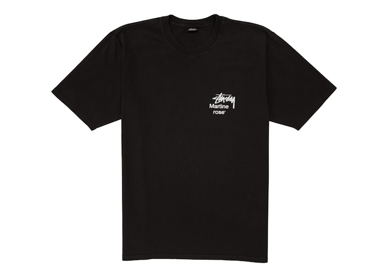 T-paita Stüssy Stussy x Martine Rose Pigment Dyed Tee Musta | 3903826