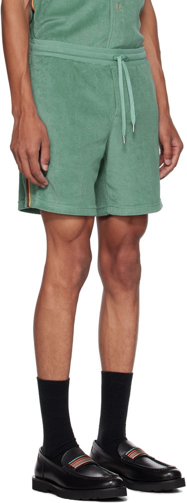 Shortsit Paul Smith Paul Smith Terry Lounge Shorts Vihreä | M1A-377-MU477, 1