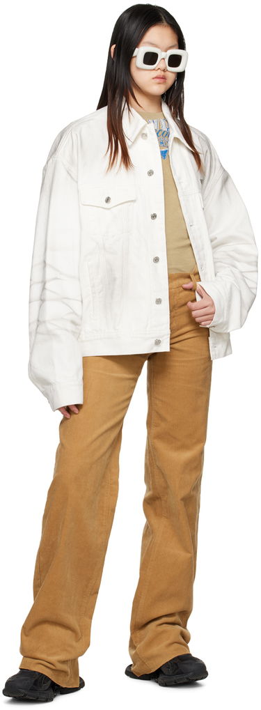 Housut We11done We11done Wide Corduroy Trousers Ruskea | WD-PT3-22-287-W-CM, 3