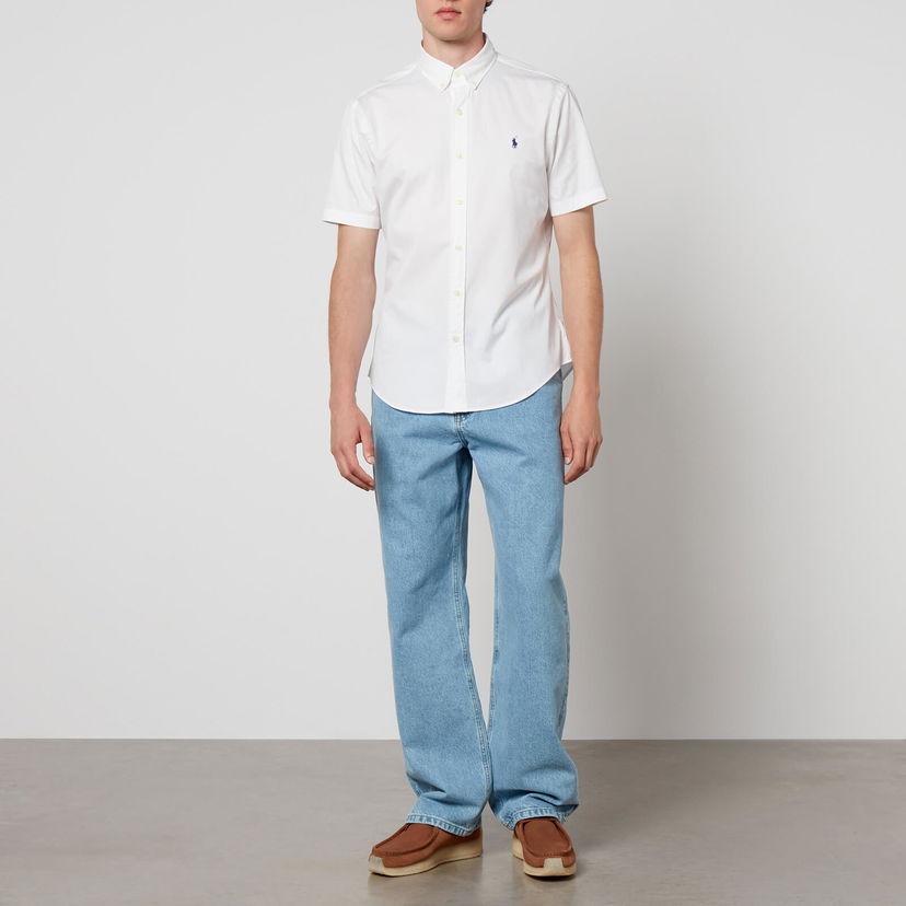 Paita Polo by Ralph Lauren Ralph Lauren Cotton Poplin Shirt Valkoinen | 710914495002
