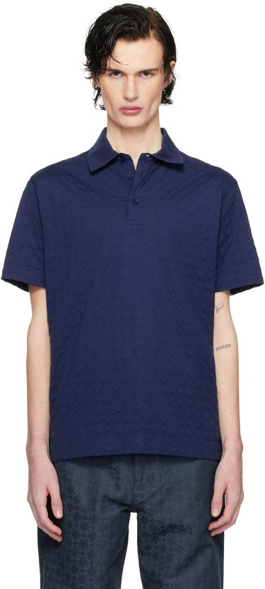 Poolopaita Givenchy Classic Fit Embroidered Polo Tummansininen | BM71KR3YPA470, 0