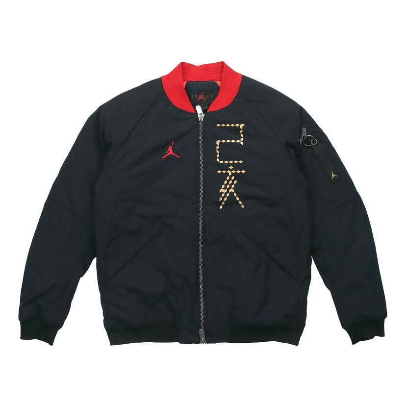 Bomber-takki Jordan Jordan MA-1 Jacket Musta | CD9046-010