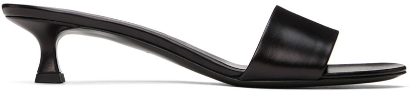 Asusteet The Row The Row Combo Kitten Heel Sandals Musta | F1465-L34
