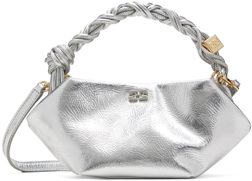 Käsilaukku GANNI Mini Bou Bag Metallinen | A6595