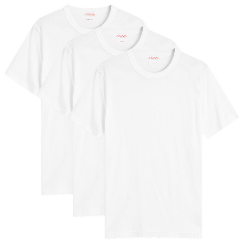 T-paita visvim Sublig T-Shirt 3 Pack Valkoinen | 0125205009001