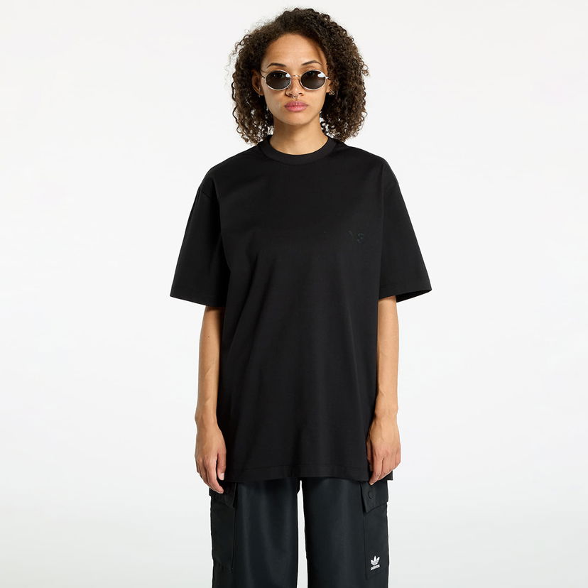 T-paita Y-3 Graphic Short Sleeve Tee UNISEX Musta | IW2472
