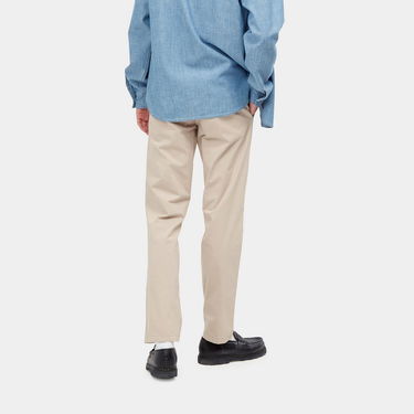 Housut Carhartt WIP Sid Pant "Wall rinsed" Beige | I027955_G1_02, 2